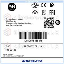 193-EC4ZZ Module, PLC, LCD, Board, Controller