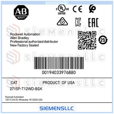 2715PT12WDBSK Module, PLC, LCD, Board, Controller