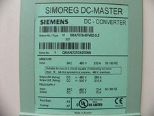6RA7078-6FV62-0-Z Module, PLC, LCD, Board, Controller